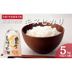 ふるさと納税 米 京都府 南丹市  No.5334-0498 令和7年産新米予約 京都丹波産キヌヒカリ 5kg