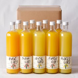 ふるさと納税 有田市 伊藤農園の5種のみかんピュアジュース 750ml×9本