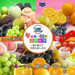 ふるさと納税 坂出市 【毎月定期便】産直あきんどのフルーツセットSサイズ 詰め合わせ ( 約3 〜 5品 )全2回