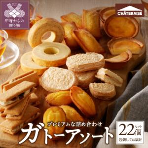 ふるさと納税 甲府市 【シャトレーゼ】ガトーアソート22個入