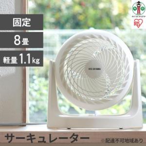 ふるさと納税 角田市 サーキュレーター 8畳　固定 マカロン型PCF-MKM15N-Wホワイト