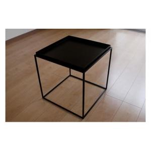 ふるさと納税 雑貨・日用品 インテリア 大阪府 堺市 トレイテーブル ブラック HBT-030 お部屋に圧迫感のないシンプルデザイン