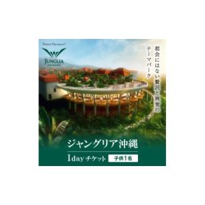 ふるさと納税 体験チケット 沖縄県 今帰仁村 都会にはない贅沢と興奮のテーマパーク「ジャングリア沖縄」1dayチケット (子供1名) 1186832