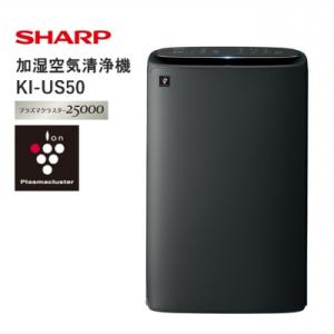 ふるさと納税 八尾市 SHARP 加湿空気清浄機 KI-US50-H(グレー系)(T106)